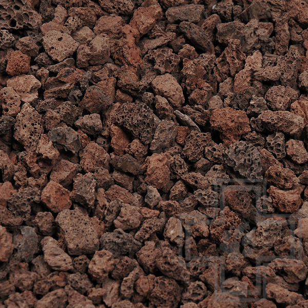 GLOXY Грунт натуральный "Лава красная" 3-5 мм