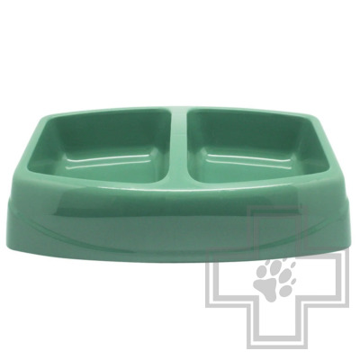 №1 Favorite Миска пластиковая двойная большая