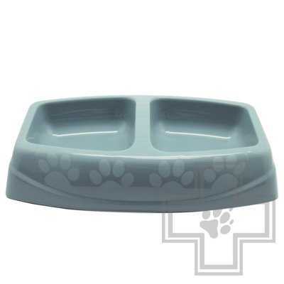 №1 Favorite Миска пластиковая двойная малая