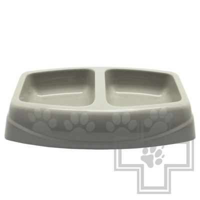 №1 Favorite Миска пластиковая двойная малая