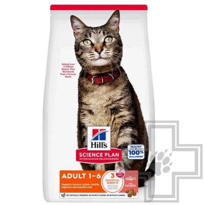 Hill's SP Adult Корм для взрослых кошек, с лососем