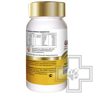 Unitabs ImmunoComplex Витаминно-минеральный комплекс для иммунитета для мелких собак