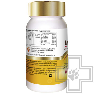Unitabs Mama+Kitty Витаминно-минеральный комплекс для котят, беременных и кормящих кошек