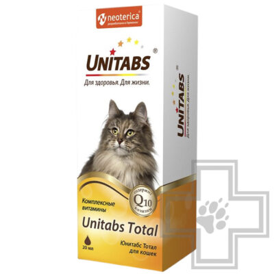 Unitabs Total Комплексные витамины для кошек
