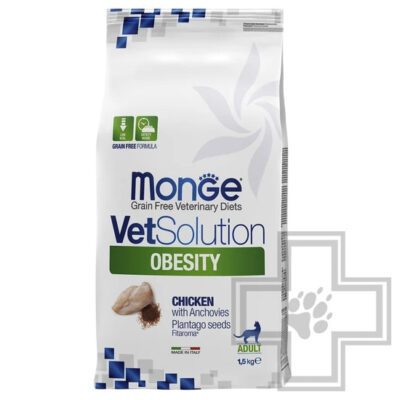 Monge VetSolution Cat Obesity Корм-диета для взрослых кошек при избыточном весе