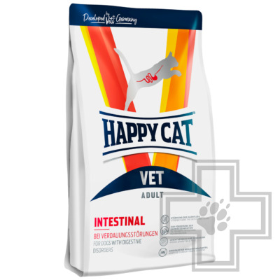 Happy Cat Vet Diet Intestinal Корм-диета для взрослых кошек при расстройствах пищеварения
