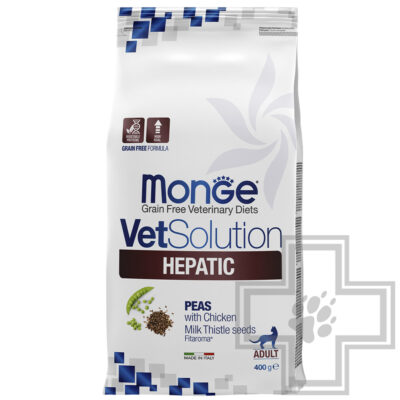 Monge VetSolution Cat Hepatic Корм-диета для для взрослых кошек при заболеваниях печени