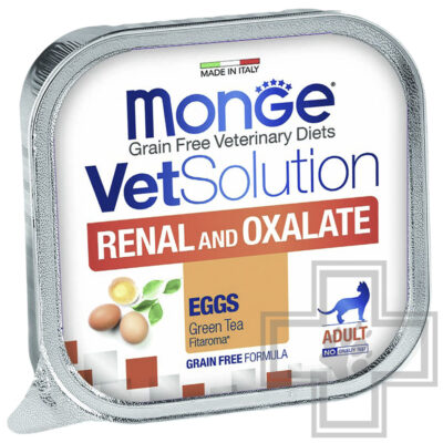 Monge VetSolution Renal Oxalate Консервы-диета для кошек при хронической почечной недостаточности