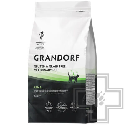 Grandorf Vet Cat Renal Корм-диета для взрослых кошек с почечной недостаточностью, с индейкой