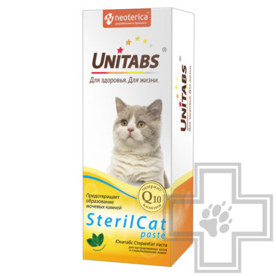 Unitabs SterilCat Paste Витаминно-минеральный комплекс для стерилизованных кошек