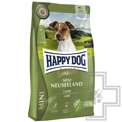 Happy Dog Mini Neuseeland Корм для взрослых собак мелких пород, с ягненком