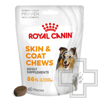 Royal Canin SKIN&COAT Лакомство для взрослых собак для поддержания здоровья кожи и шерсти