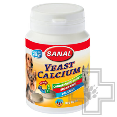 SANAL Yeast Calcium Пивные дрожжи для собак с кальцием