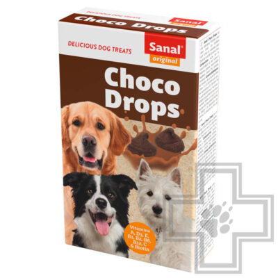 SANAL Choco Drops Шоколадные дропсы для собак