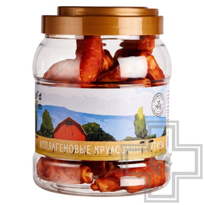 NORD FARM Лакомство Коллагеновые круассаны с уткой для собак