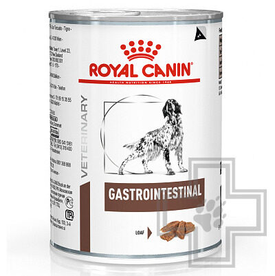 Royal Canin Gastro Intestinal Консервы-диета для взрослых собак при нарушении пищеварения, паштет