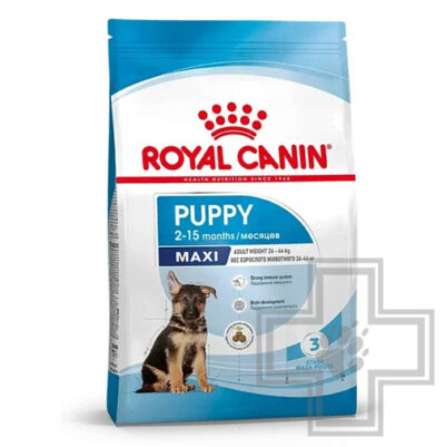 Royal Canin Maxi Puppy Корм для щенков до 15 месяцев крупных пород