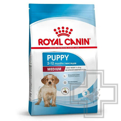 Royal Canin Medium Puppy Корм для щенков средних пород, с птицей