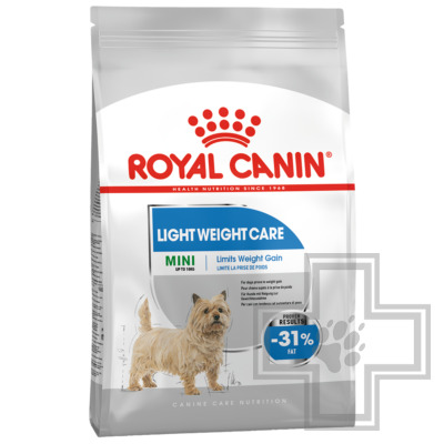 Royal Canin Mini Light Weight Care Корм для взрослых собак мелких пород, склонных к избыточному весу