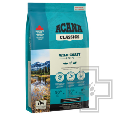 Acana Wild Coast Корм для собак всех пород и возрастов, с рыбой