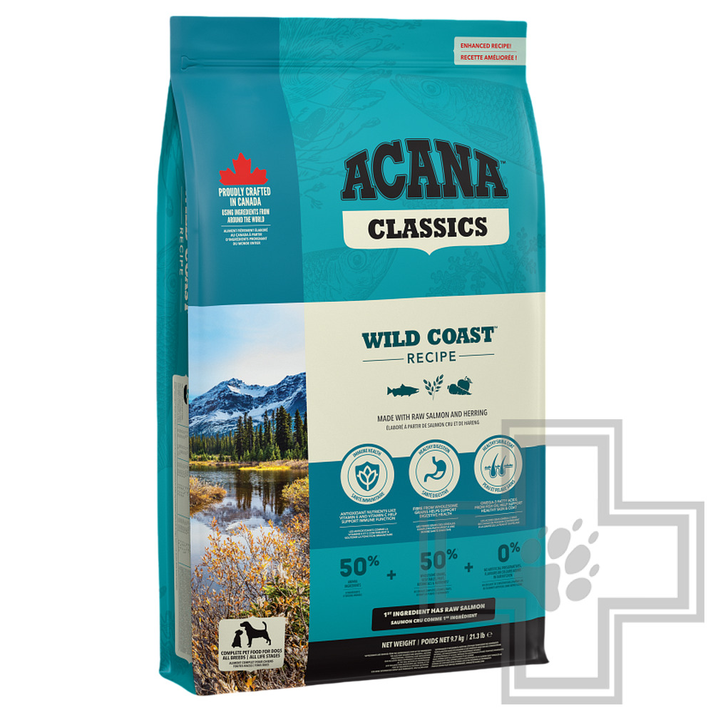 Acana Wild Coast Корм для собак всех пород и возрастов, с рыбой