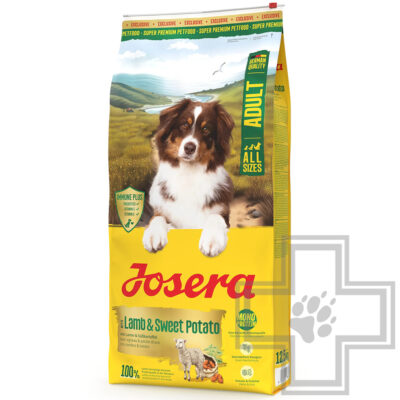 Josera Lamb & Sweet Potato Корм гипоаллергенный для взрослых собак всех пород, с ягненком и бататом